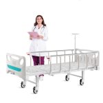 Pat spital manual cu 2 manivele fara saltea