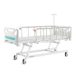 Pat spital manual cu 3 manivele, inaltime reglabila - imagine 4