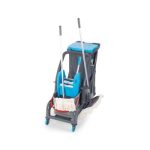 Carucior profesional curatenie cu sac si storcator 725S