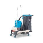 Carucior profesional curatenie cu sac si storcator 725S - imagine 3