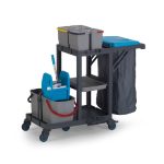 Carucior profesional curatenie cu storcator 311