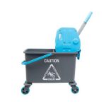 Carucior profesional curatenie cu storcator 701S - imagine 3