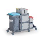 Carucior profesional curatenie si dezinfectie mop talpa 533 - imagine 4