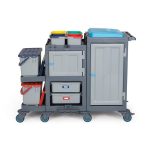 Carucior profesional curatenie si dezinfectie mop talpa 5631 - imagine 2