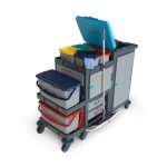Carucior profesional curatenie si dezinfectie mop talpa 5631 - imagine 4
