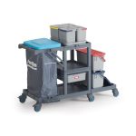 Carucior profesional curatenie uz medical mop talpa 233 - imagine 2
