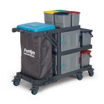 Carucior profesional curatenie uz medical mop talpa 833 - imagine 5