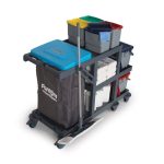Carucior profesional curatenie uz spitalicesc mop talpa 733 - imagine 2