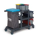 Carucior profesional curatenie uz spitalicesc mop talpa 733