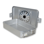 Container sterilizare 1 filtru, model mediu, baza neperforata - imagine 2