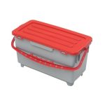 Galeata preimpregnare mopuri 22L cu capac - imagine 3