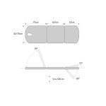 Masa examinare hidraulica cu 3 sectiuni - imagine 4