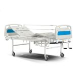 Pat medical manual cu 3 sectiuni, fara saltea, SINA