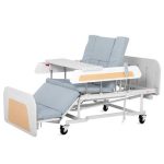 Pat spital electric cu saltea pentru ingrijire la domiciliu VIP