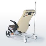 Scaun transport pacient cu inaltime reglabila - imagine 4