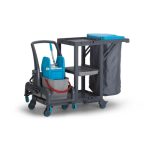 SET Carucior profesional curatenie cu storcator 10137K - imagine 2