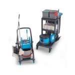SET Carucior profesional curatenie cu storcator 10137K