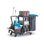 SET Carucior profesional curatenie cu storcator 10137K - imagine 4