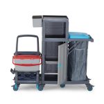 SET Carucior profesional curatenie si dezinfectie mop talpa 20237 - imagine 6