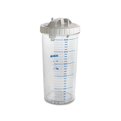 Borcan 5 L pentru aspirator chirurgical Clinic Plus si Hospi Plus