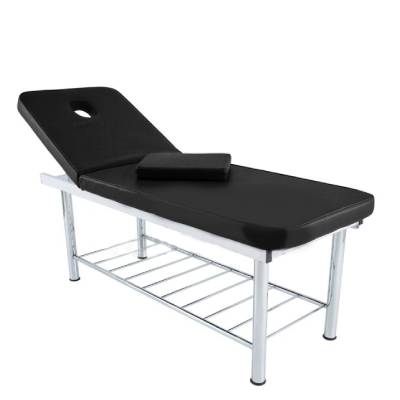 Canapea fixa de consultatie cu finisaj de otel cromat