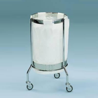 Carucior lenjerie murdara-curata, inox, un sac