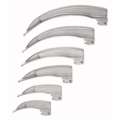 Lame laringoscop FO Ri-Integral Mc INTOSH 0, 1, 2, 3, 4, 5 Riester