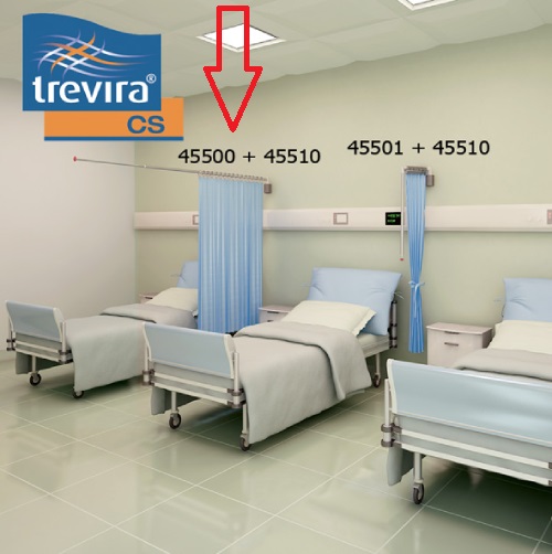 Paravan telescopic din aluminiu