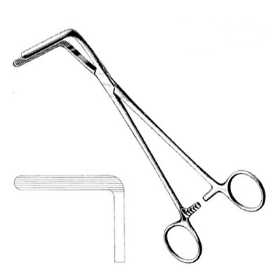 Pensa Hysterectomie Wertheim Cullen curba 21.5cm