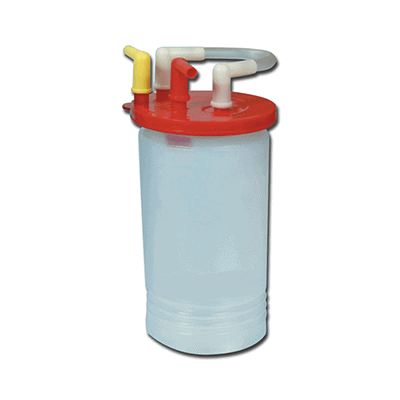 Recipient de aspiratie unica folosinta pentru aspirator chirurgical