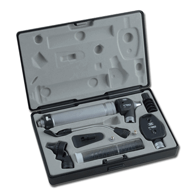Set oto-oftalmoscop cu 1 maner XL 3.5 V