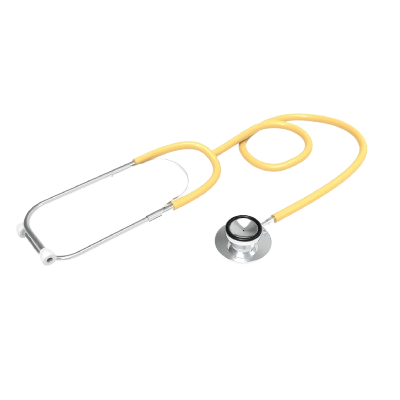 Stetoscop capsula dubla, galben CONTEC SC21