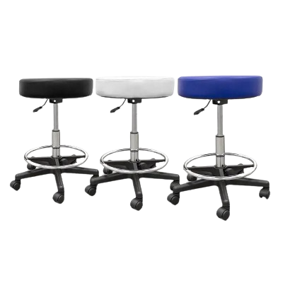 Taburet medical cu inel sprijin picioare 57-73 cm