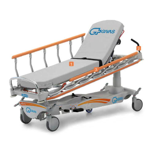 Targa hidraulica cu 2 sectiuni - GIVAS BT1205