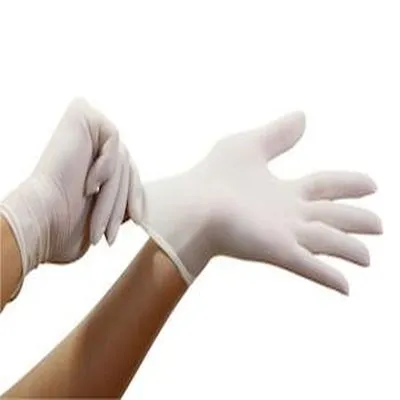 Manusi Medicale examinare latex Pudrate . - imagine 1