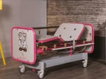 Pat spital pediatric cu 2 motoare fara saltea - imagine 4