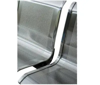 Banca sala asteptare INOX 4 locuri pentru spital - imagine 5