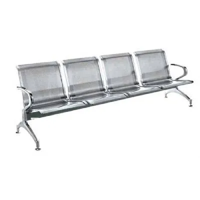 Banca sala asteptare INOX 4 locuri pentru spital - imagine 1