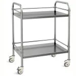 Carucior instrumentar cu 2 polite SKH006C