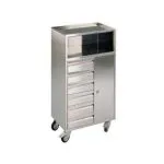 Carucior medical pentru instrumentar anestezie