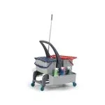 Carucior profesional curatenie si dezinfectie mop talpa 327 - imagine 2