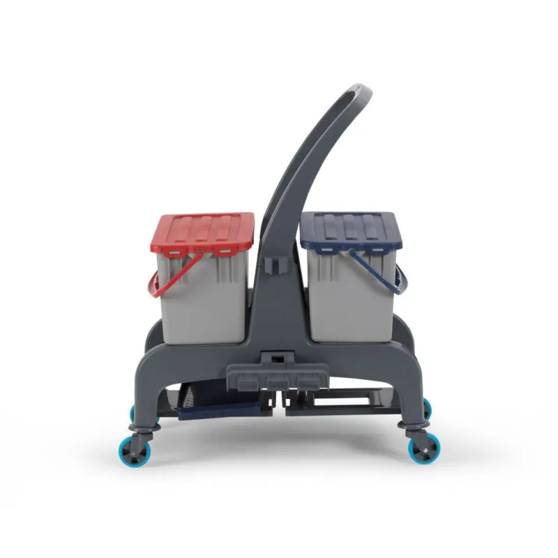 Carucior profesional curatenie si dezinfectie mop talpa 327 - imagine 3