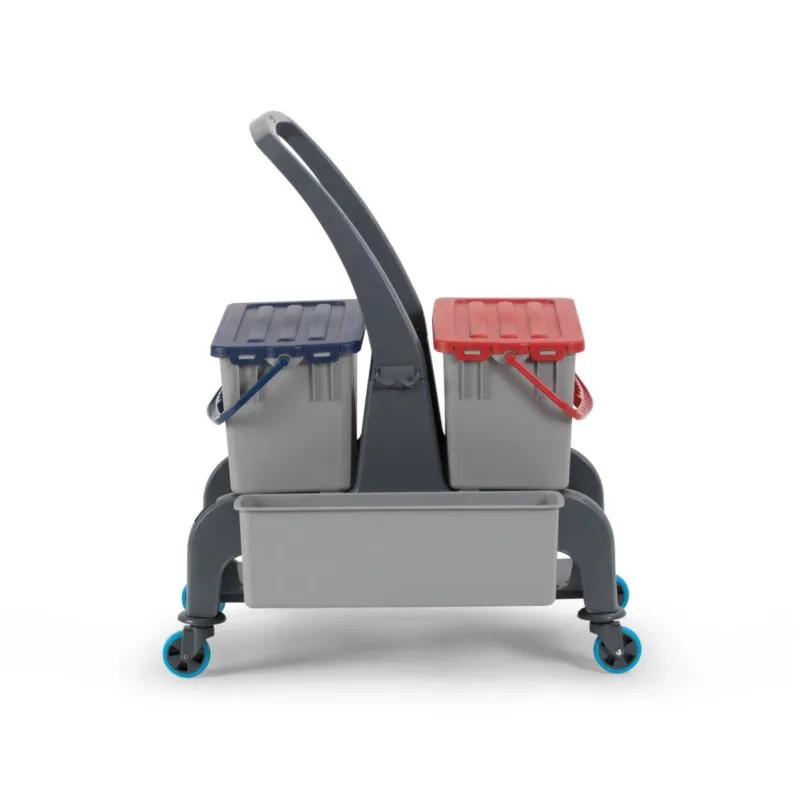Carucior profesional curatenie si dezinfectie mop talpa 327 - imagine 7
