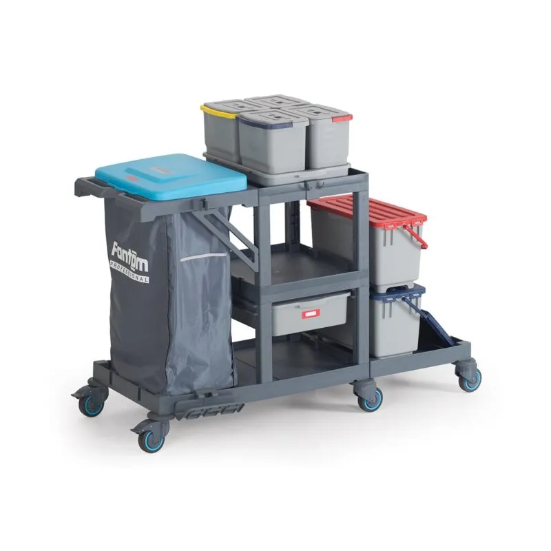 Carucior profesional curatenie uz medical mop talpa 233 - imagine 2