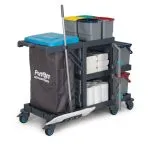 Carucior profesional curatenie uz medical mop talpa 833 - imagine 3