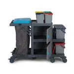 Carucior profesional curatenie uz medical mop talpa 833 - imagine 4