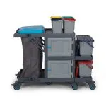 Carucior profesional curatenie uz medical mop talpa 833 - imagine 6