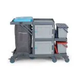 Carucior profesional curatenie uz spitalicesc mop talpa 633 - imagine 4