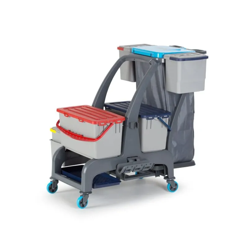 Carucior profesional curatenie uz spitalicesc mop talpa S137 - imagine 2