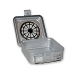 Container sterilizare 1 filtru, model mic, baza neperforata - imagine 2
